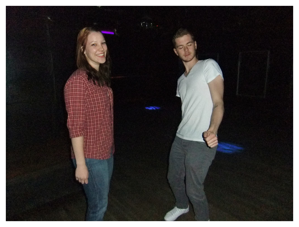 Deirdre and Josh.. dancing? 