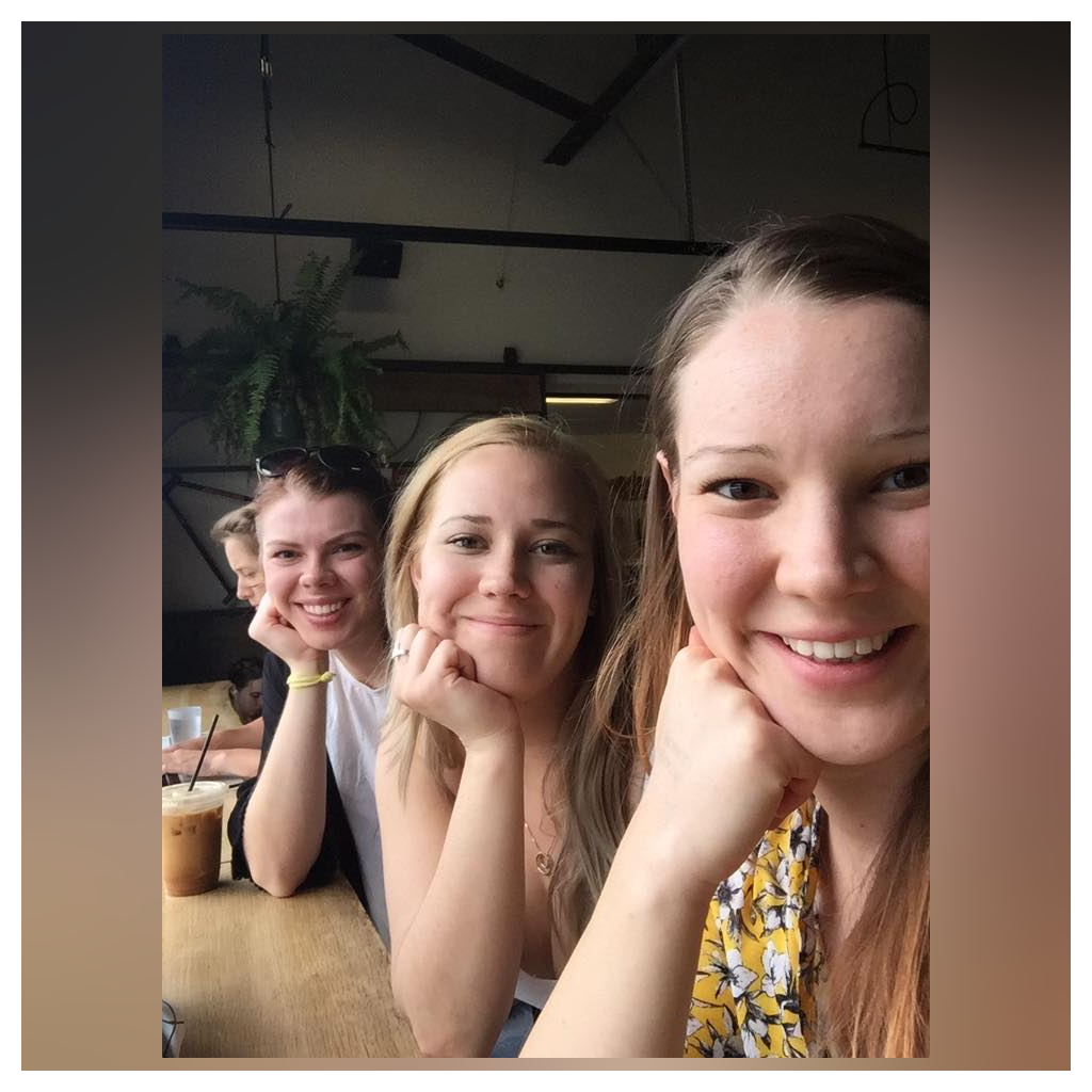 Deirdre and her sisters, Alex & Eryn in Nashville