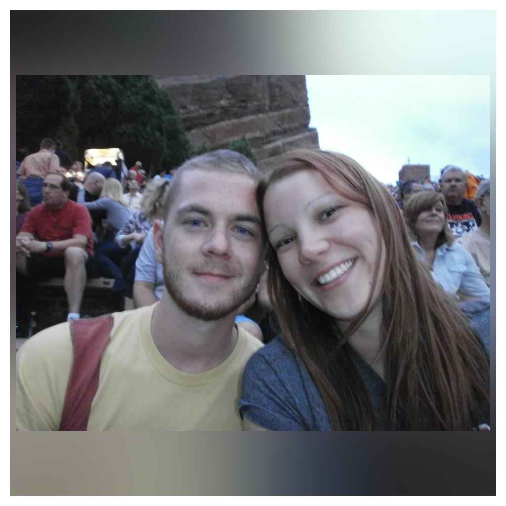 Deirdre and Josh at Red Rocks in Colorado