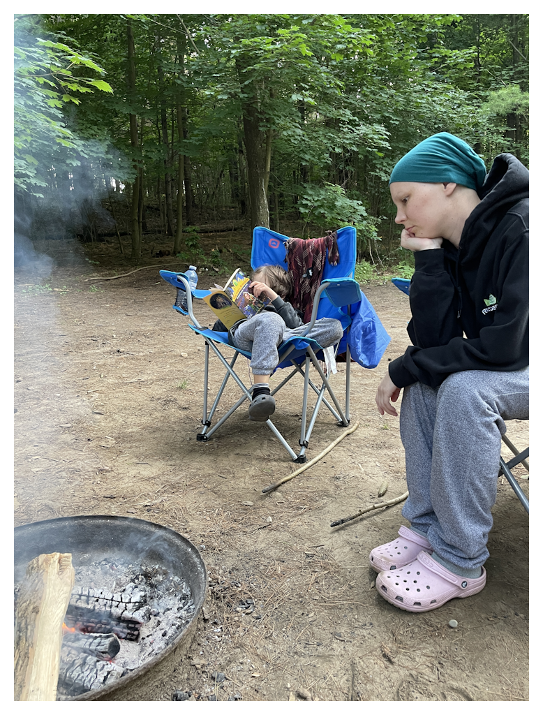 Family camping trip