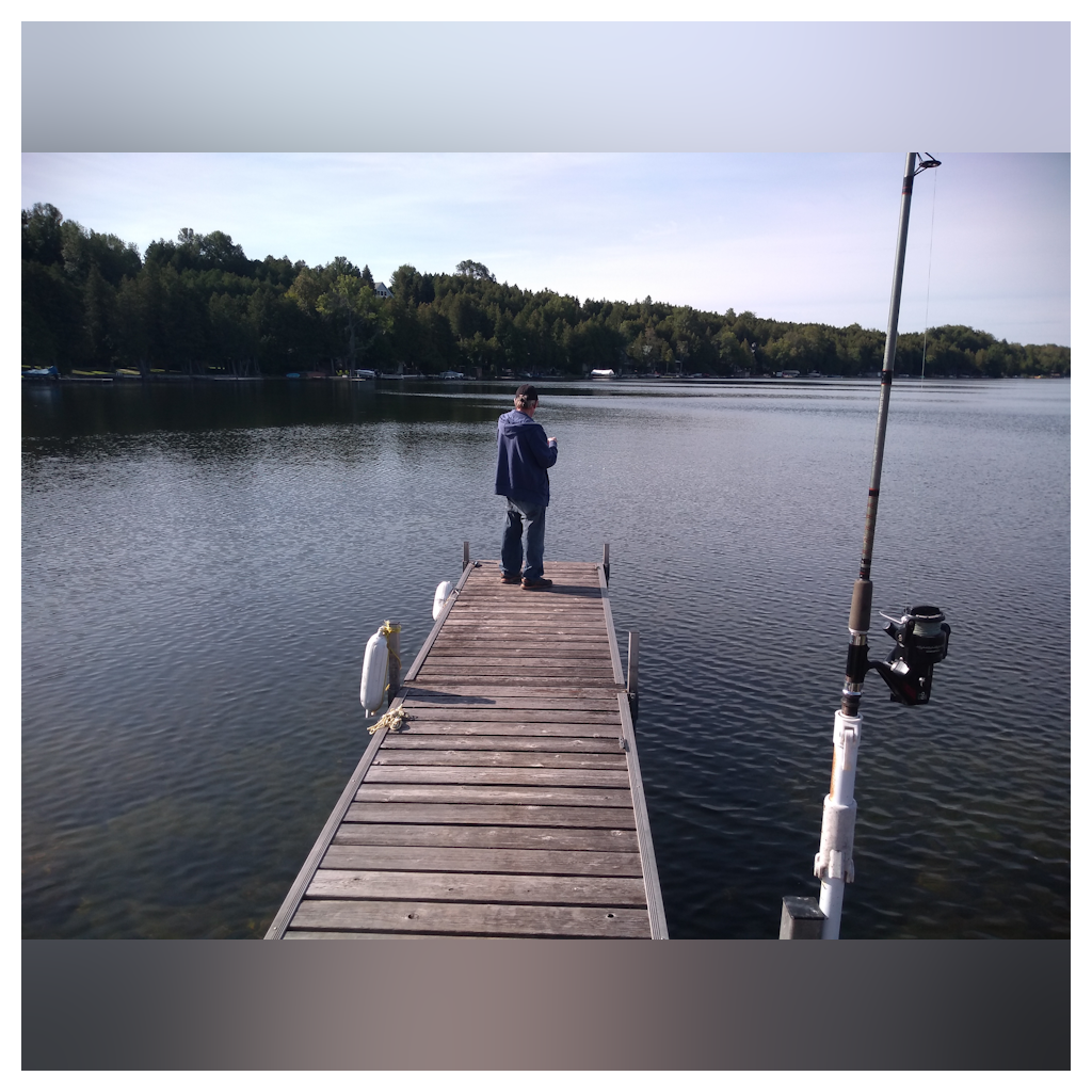 Dad's last fishing trip, summer of 2021