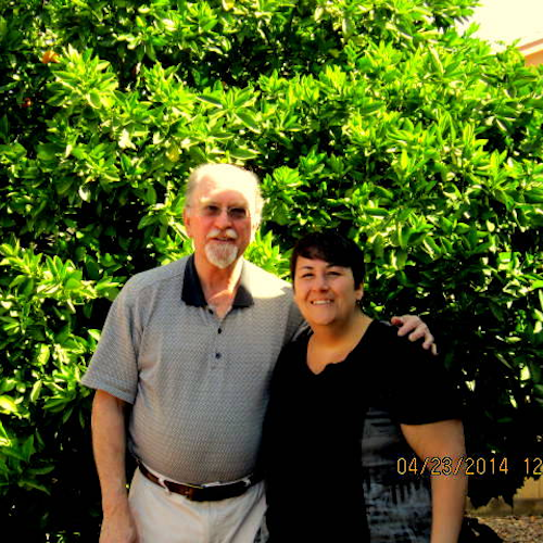 Curt and daughter Gwen, 2014